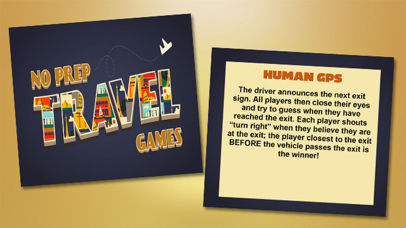 No Prep Travel Games